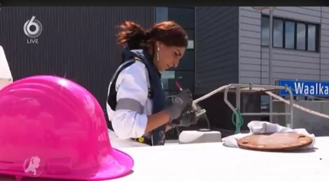 Filmploeg SBS6 bezoekt De Waal 