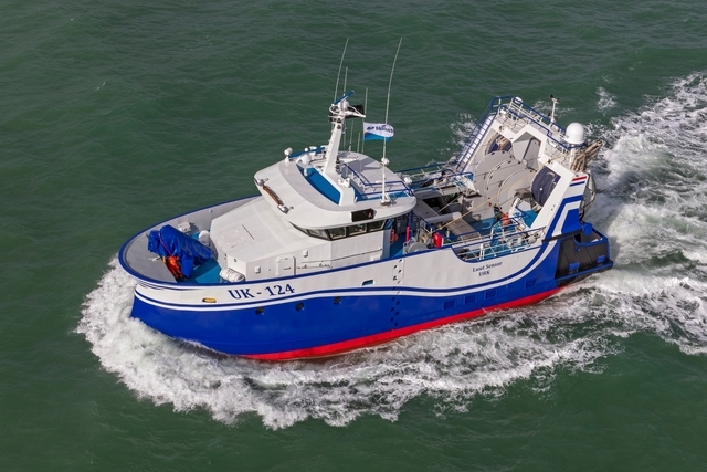 De Waal trots op bijdrage aan gloednieuwe kotter UK-124