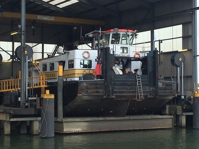 Matricaria omgebouwd van 16 naar 4 roeren