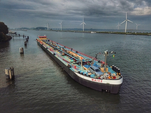 Mts Maike afgebouwd onder supervisie van De Waal