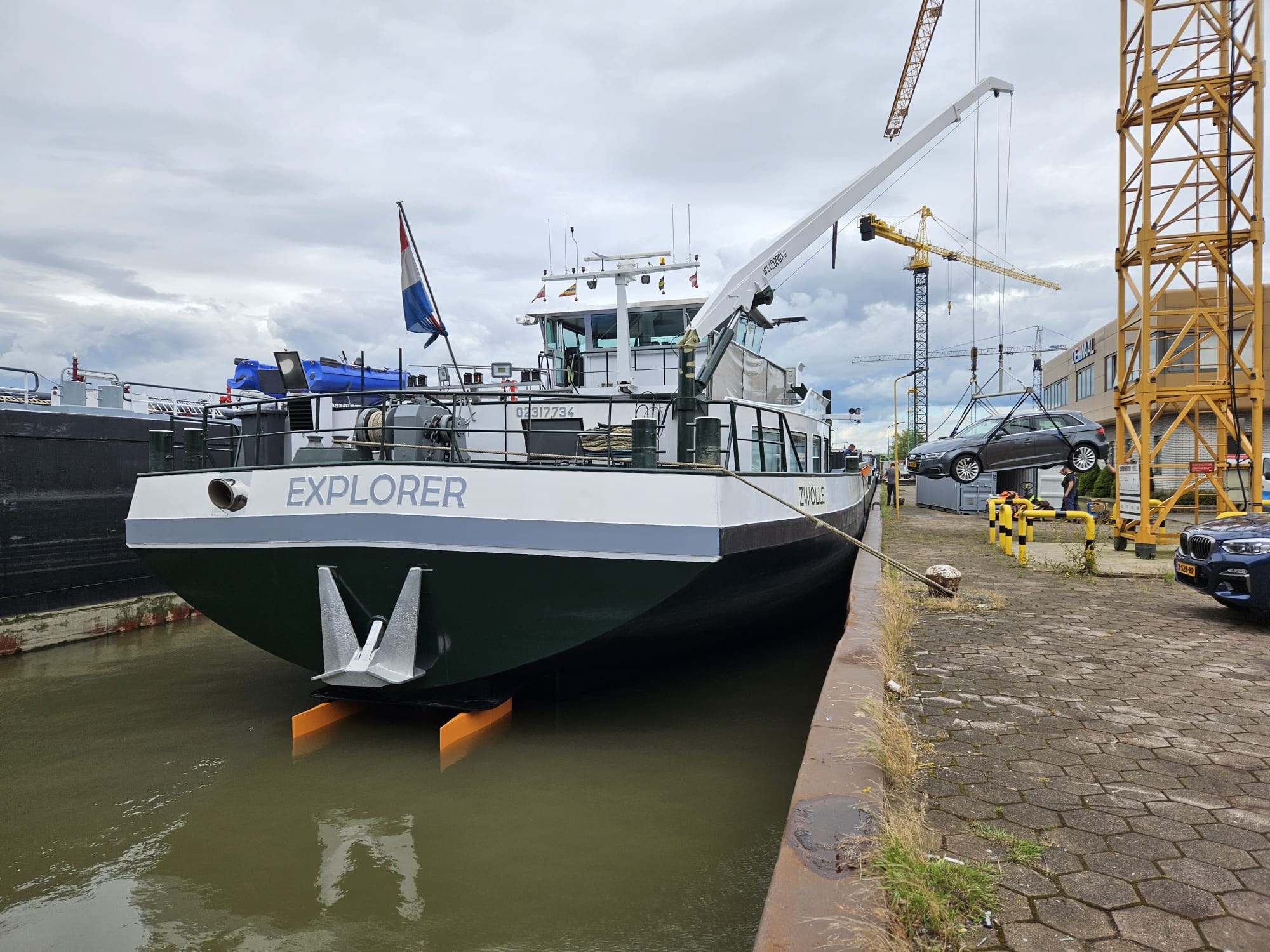Explorer vaart weer na flinke ombouw bij De Waal