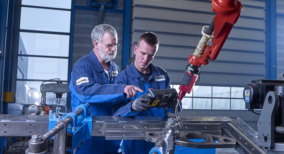 Werken bij de Waal afbeelding